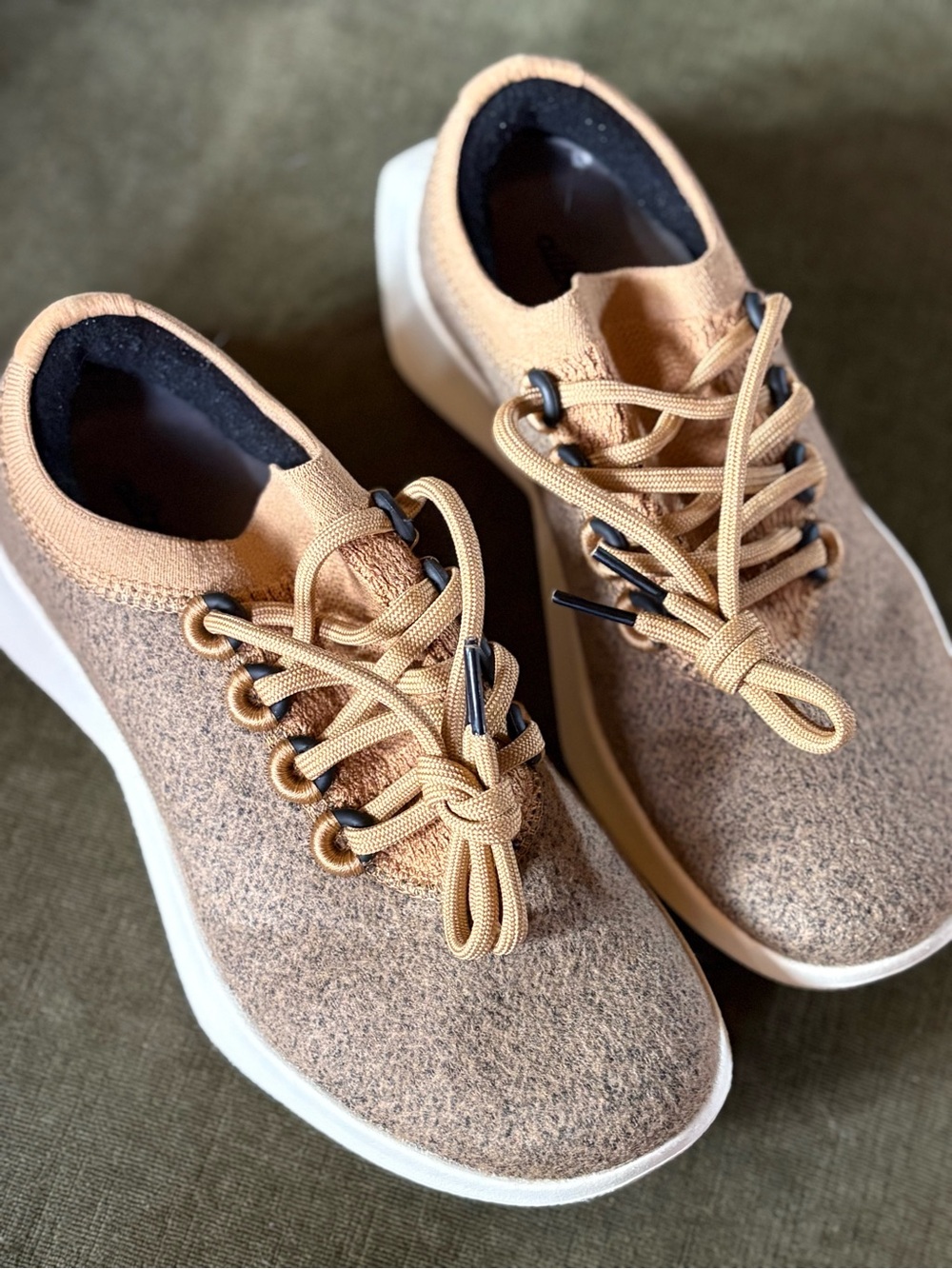 allbirds Women’s Wool Runner-Up Sneakers in Tan